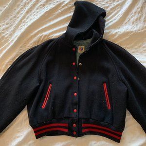 Vintage Bomber/Letterman Jacket, M-L